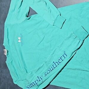 SIMPLY SOUTHERN COLLECTION "Psalm 37:5" long sleeve shirt, Small